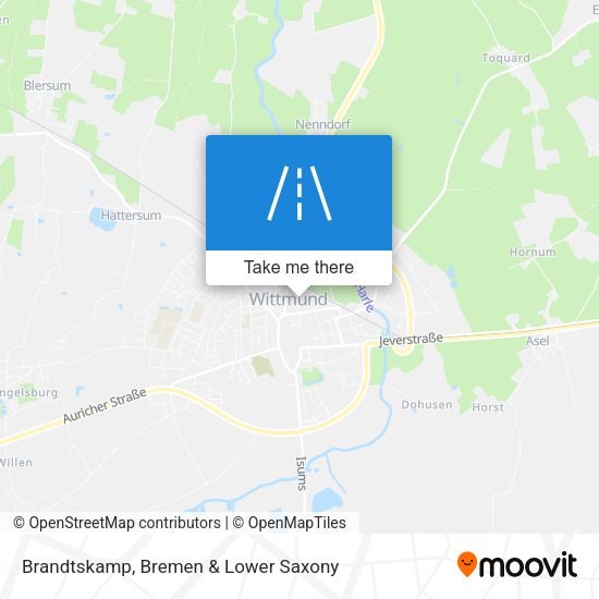 Brandtskamp map