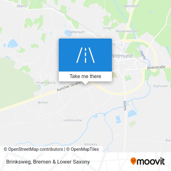 Brinksweg map