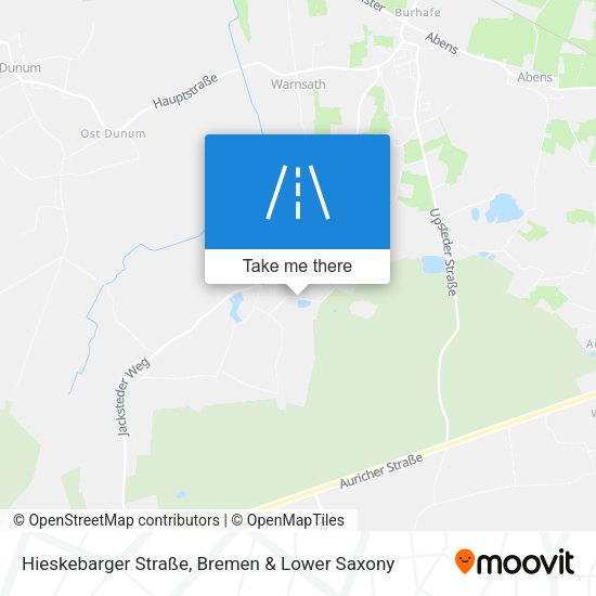 Hieskebarger Straße map