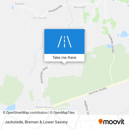 Jackstede map