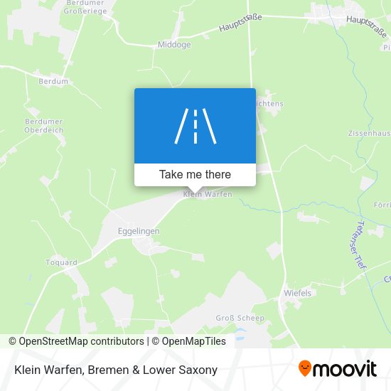 Klein Warfen map