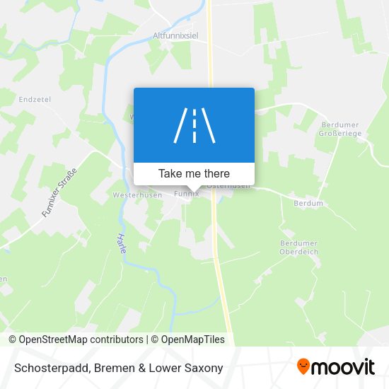 Schosterpadd map