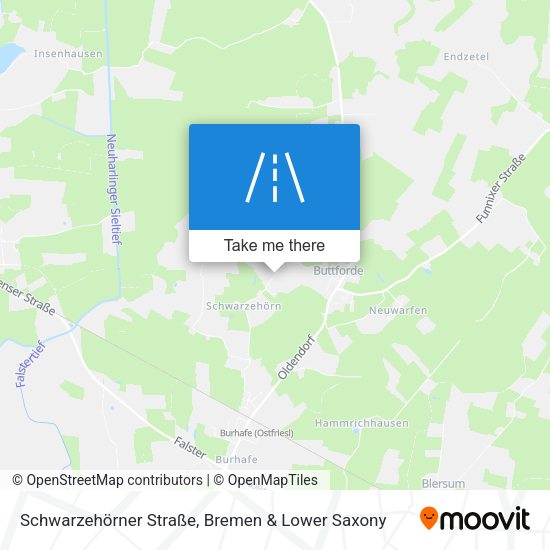 Schwarzehörner Straße map