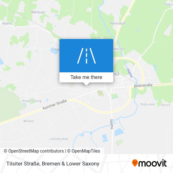 Tilsiter Straße map