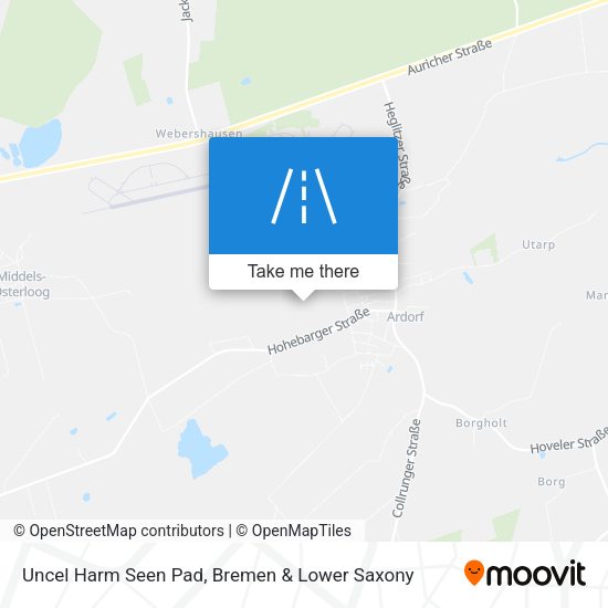 Uncel Harm Seen Pad map