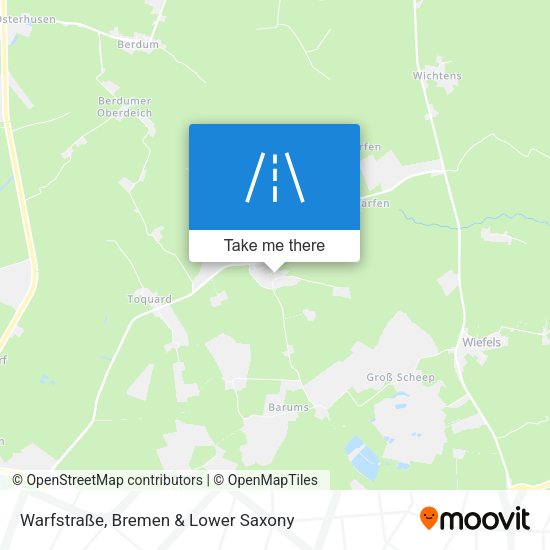 Warfstraße map