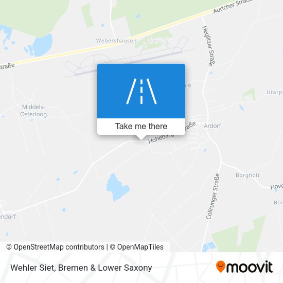 Wehler Siet map