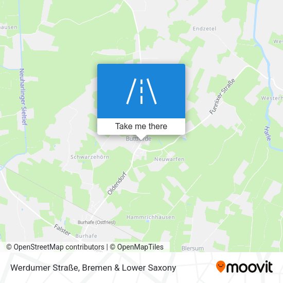 Werdumer Straße map