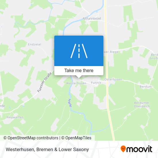 Westerhusen map