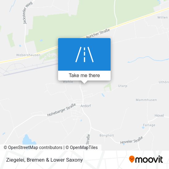 Ziegelei map