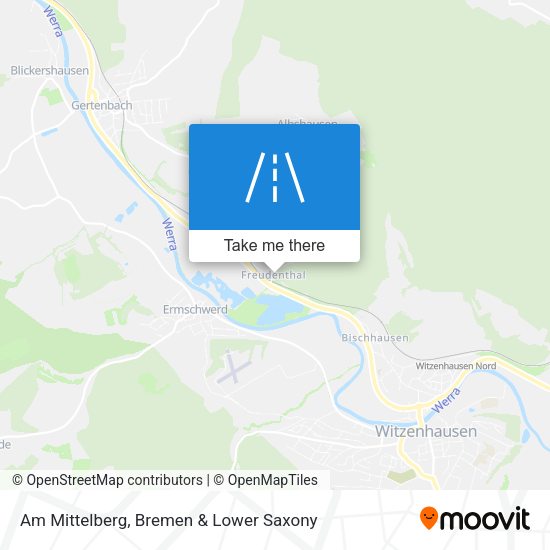 Am Mittelberg map