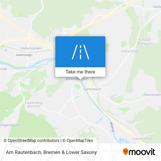 Am Rautenbach map
