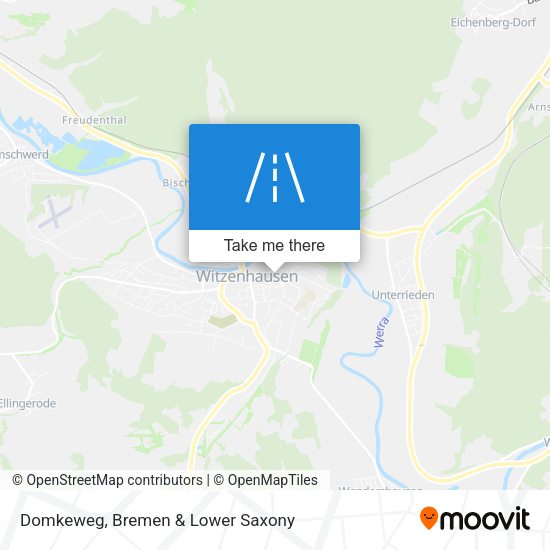 Domkeweg map