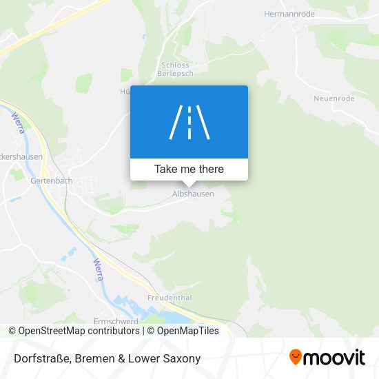 Dorfstraße map