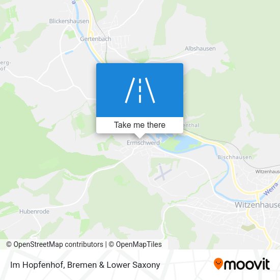 Im Hopfenhof map