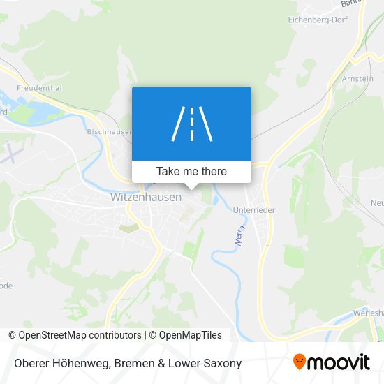 Oberer Höhenweg map