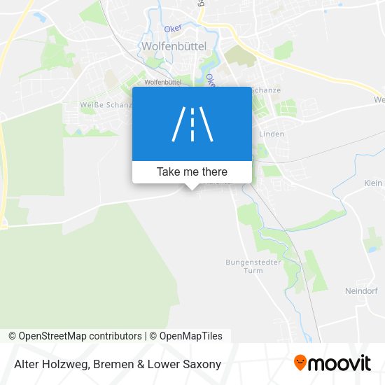 Alter Holzweg map