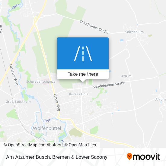Am Atzumer Busch map