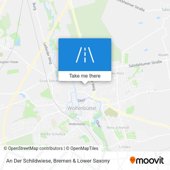 An Der Schildwiese map