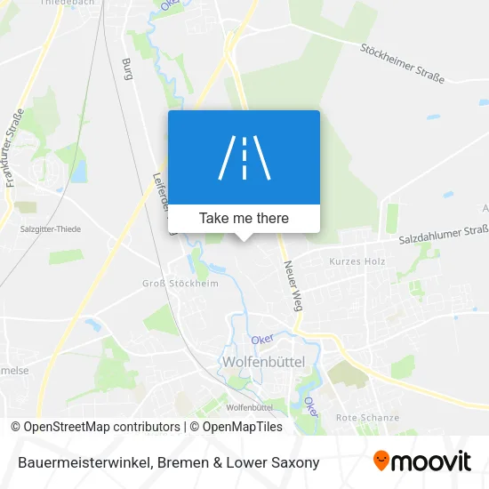 Карта Bauermeisterwinkel