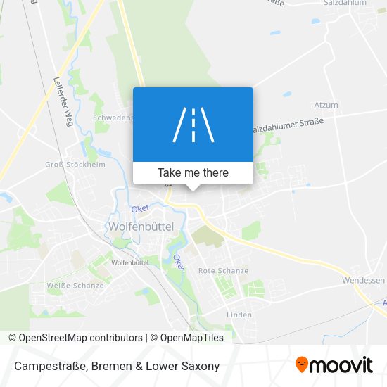 Campestraße map
