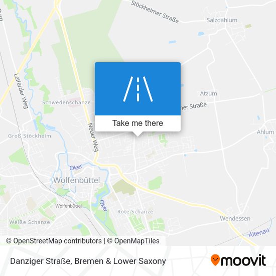 Danziger Straße map