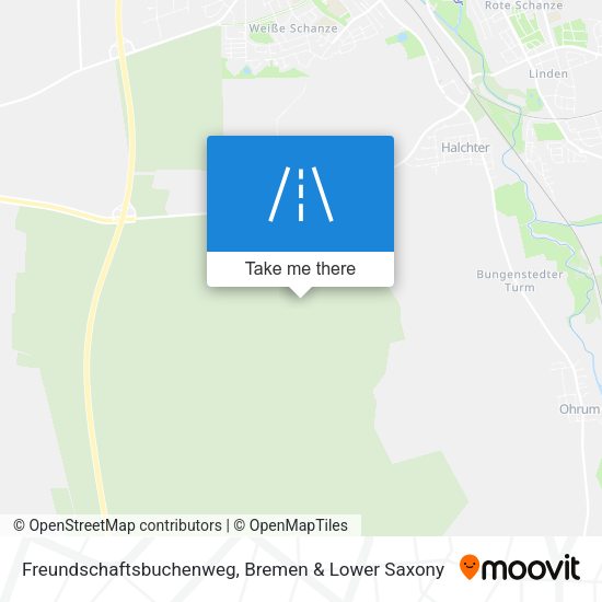 Freundschaftsbuchenweg map