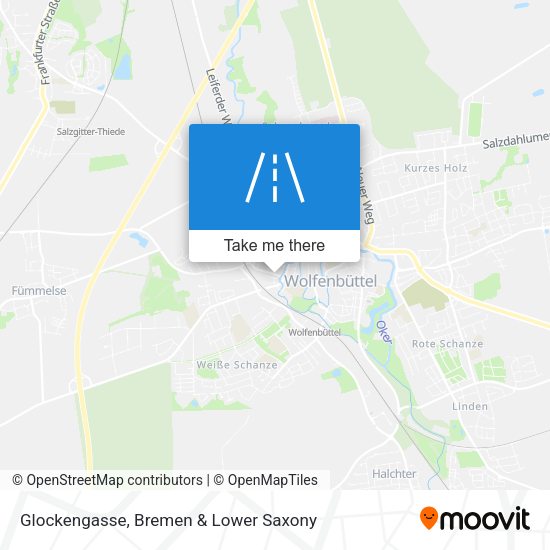 Glockengasse map