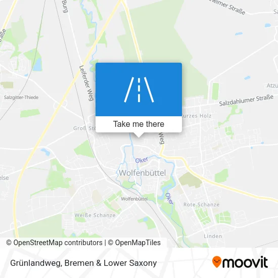 Карта Grünlandweg