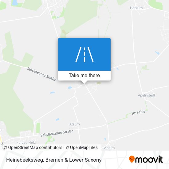 Heinebeeksweg map