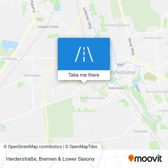 Herderstraße map