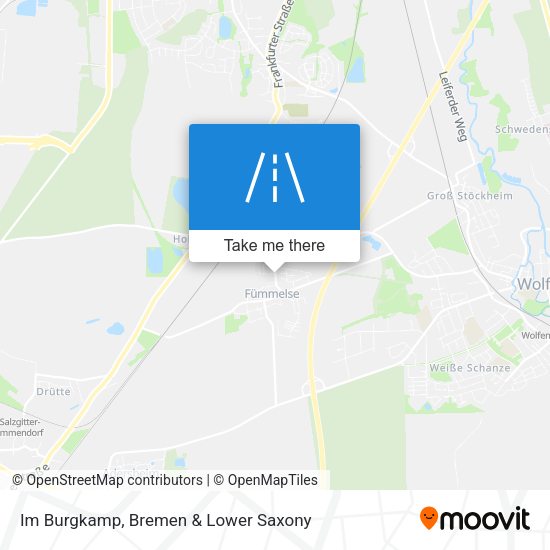 Im Burgkamp map