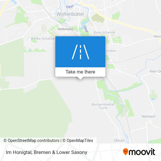 Im Honigtal map