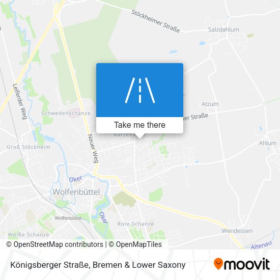 Königsberger Straße map