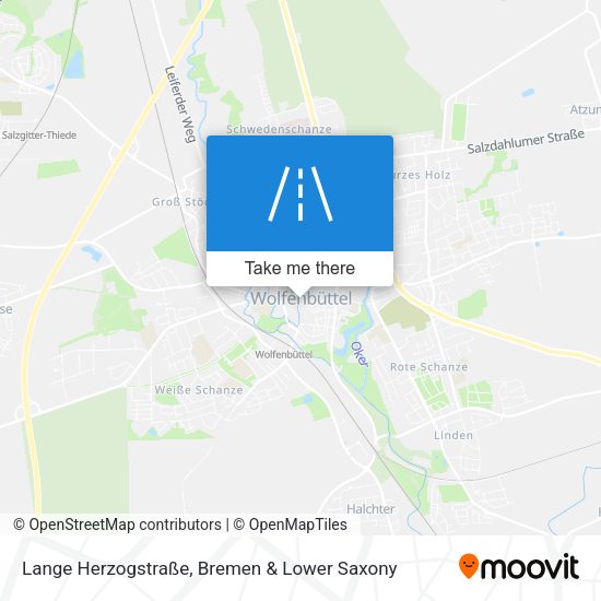 Lange Herzogstraße map