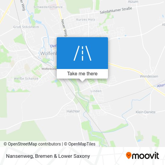 Nansenweg map