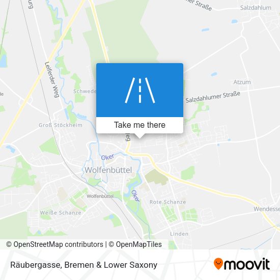 Räubergasse map