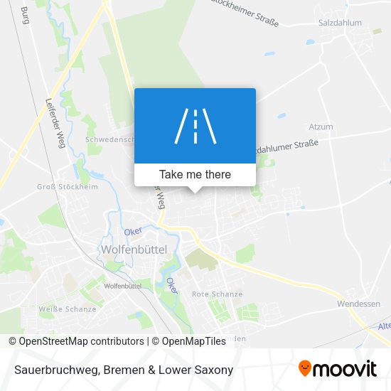 Sauerbruchweg map