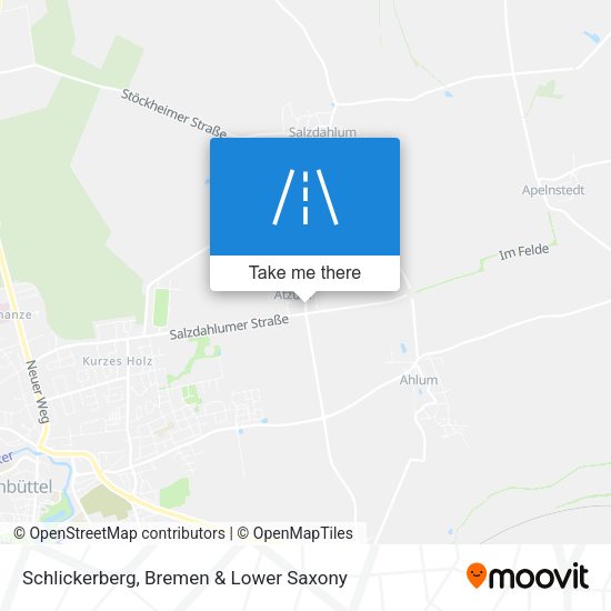 Schlickerberg map