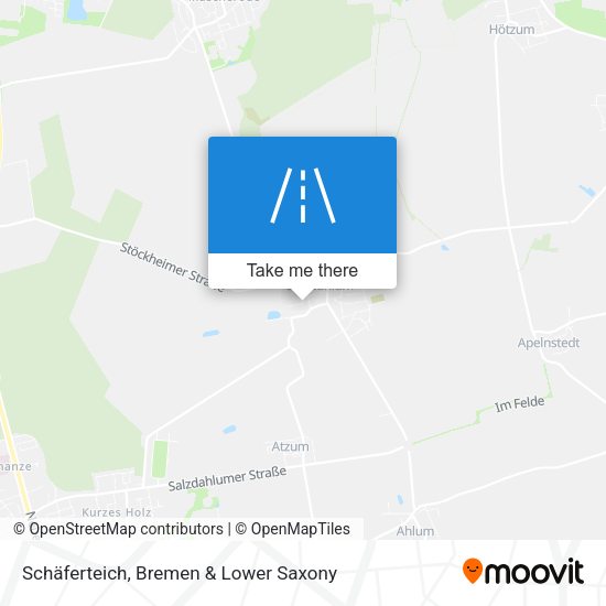 Schäferteich map
