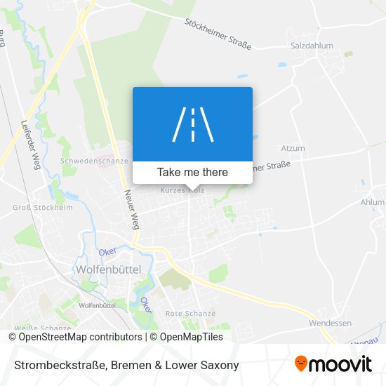 Strombeckstraße map