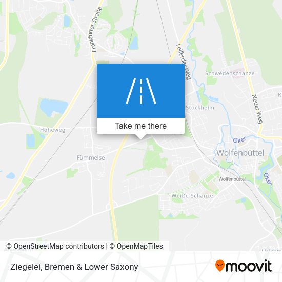 Ziegelei map