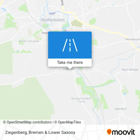 Карта Ziegenberg