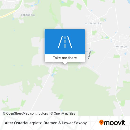 Alter Osterfeuerplatz map
