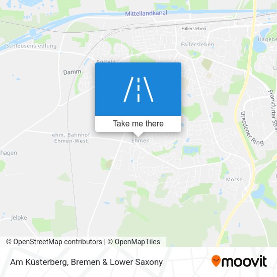 Am Küsterberg map
