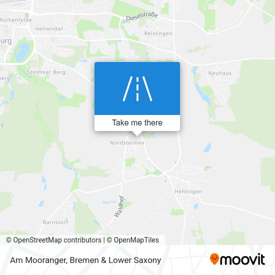 Am Mooranger map