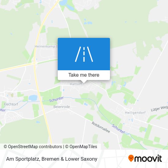 Am Sportplatz map