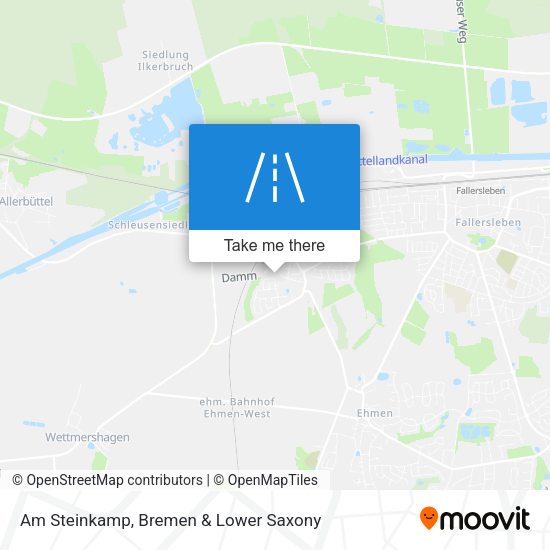 Am Steinkamp map