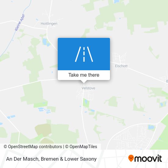 An Der Masch map