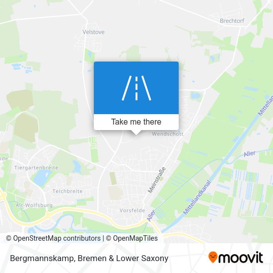 Bergmannskamp map